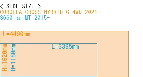 #COROLLA CROSS HYBRID G 4WD 2021- + S660 α MT 2015-